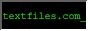 Text files.